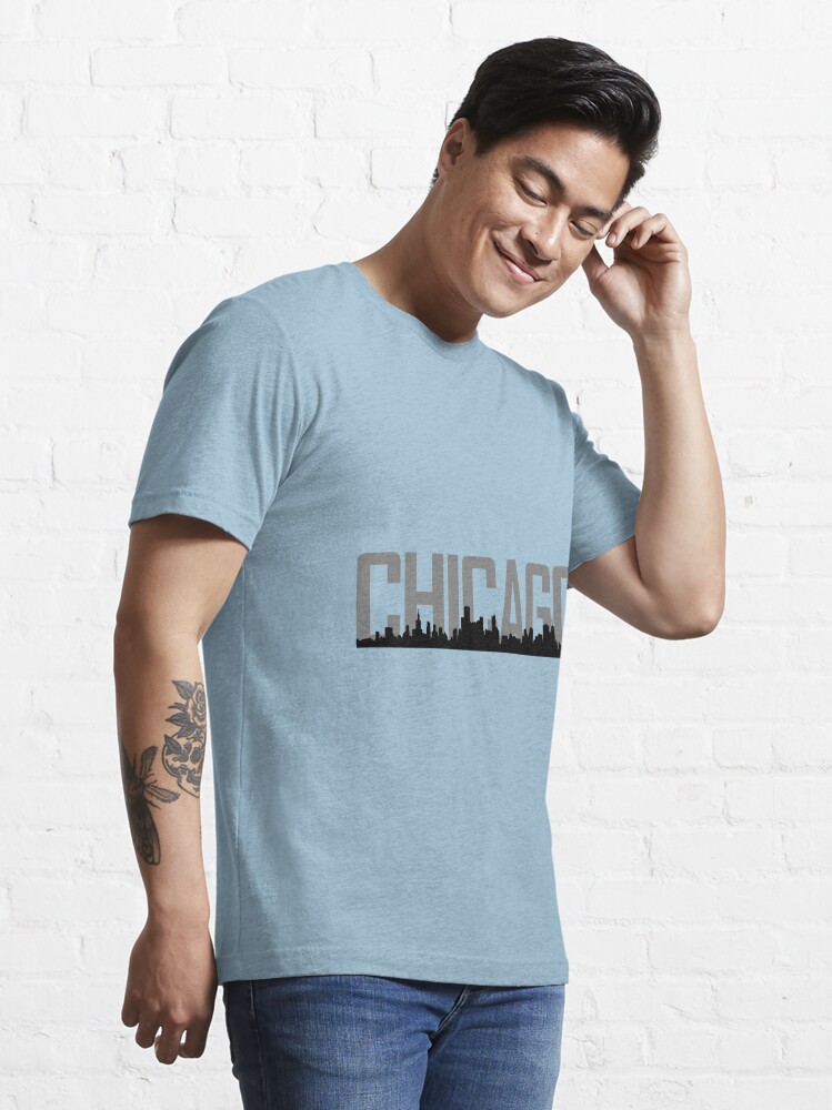 Chicago Skyline T-shirt Design | Essential T-Shirt