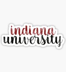Indiana University - Style 1 Sticker