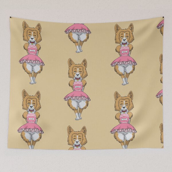 Item preview, Canine Corgie Dog Girl MONSTER GIRLS Series I designed and sold by angelasasser.