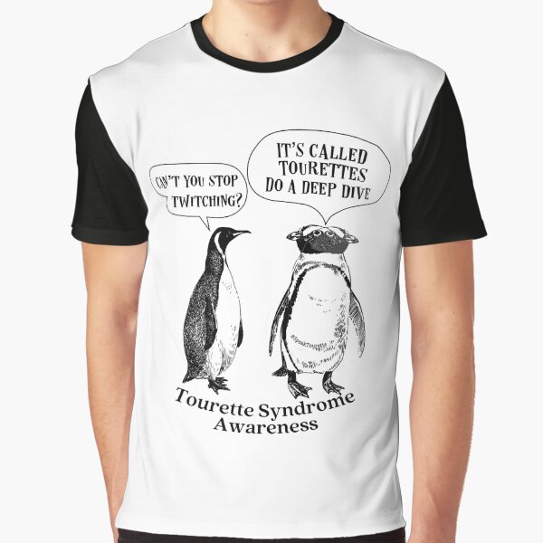 Item preview, Can’t you Stop Twitching? It’s Called Tourette Syndrome. Do A Deep Dive ! Tourettes Awareness  designed and sold by MJDezigns.