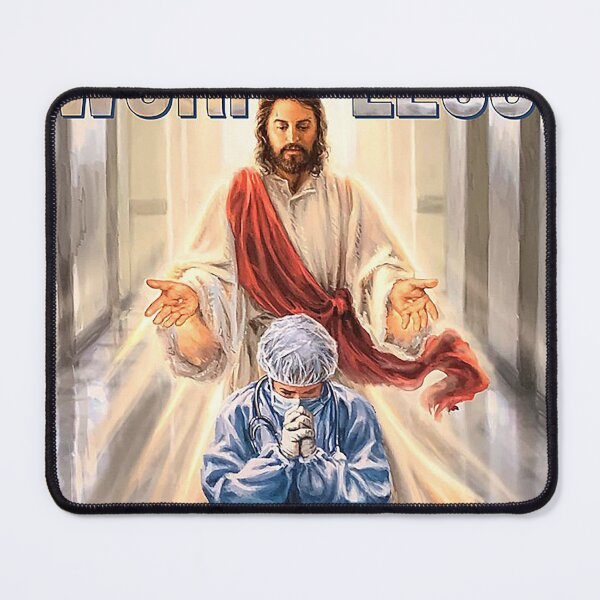Item preview, Nurse And Jesus Pray More Worry Less  designed and sold by SaoirseNeid.