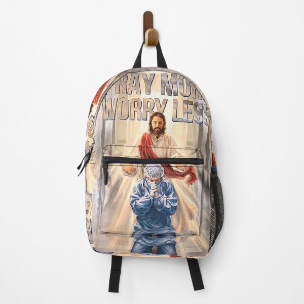 Item preview, Nurse And Jesus Pray More Worry Less designed and sold by SaoirseNeid.