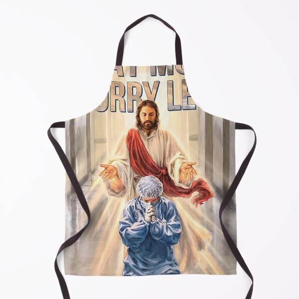 Item preview, Nurse And Jesus Pray More Worry Less  designed and sold by SaoirseNeid.