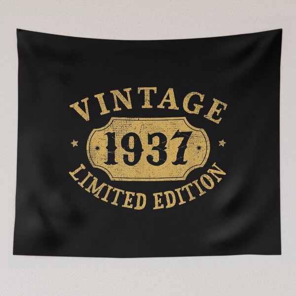 Aperçu de l'œuvre 85 ans 85e anniversaire Meilleur T-shirt limité 1937 créée et vendue par EdwardsBaron.