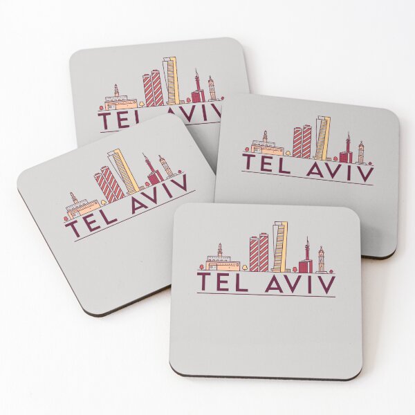 Item preview, Tel Aviv cityscape designed and sold by chrlalexandru.
