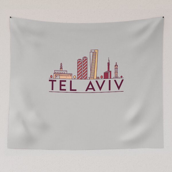 Item preview, Tel Aviv cityscape designed and sold by chrlalexandru.
