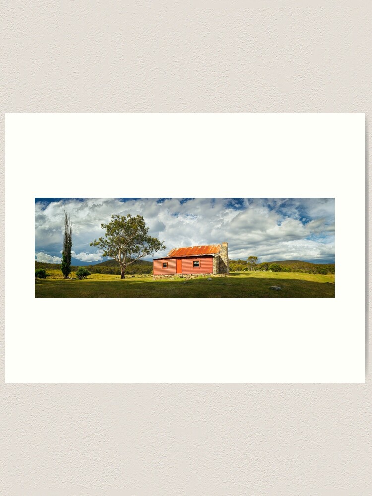 Alternate view of Westermans Homestead, Namadgi National Park, Australian Capital Territory Art Print