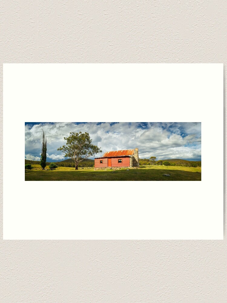 Alternate view of Westermans Homestead, Namadgi National Park, Australian Capital Territory Art Print