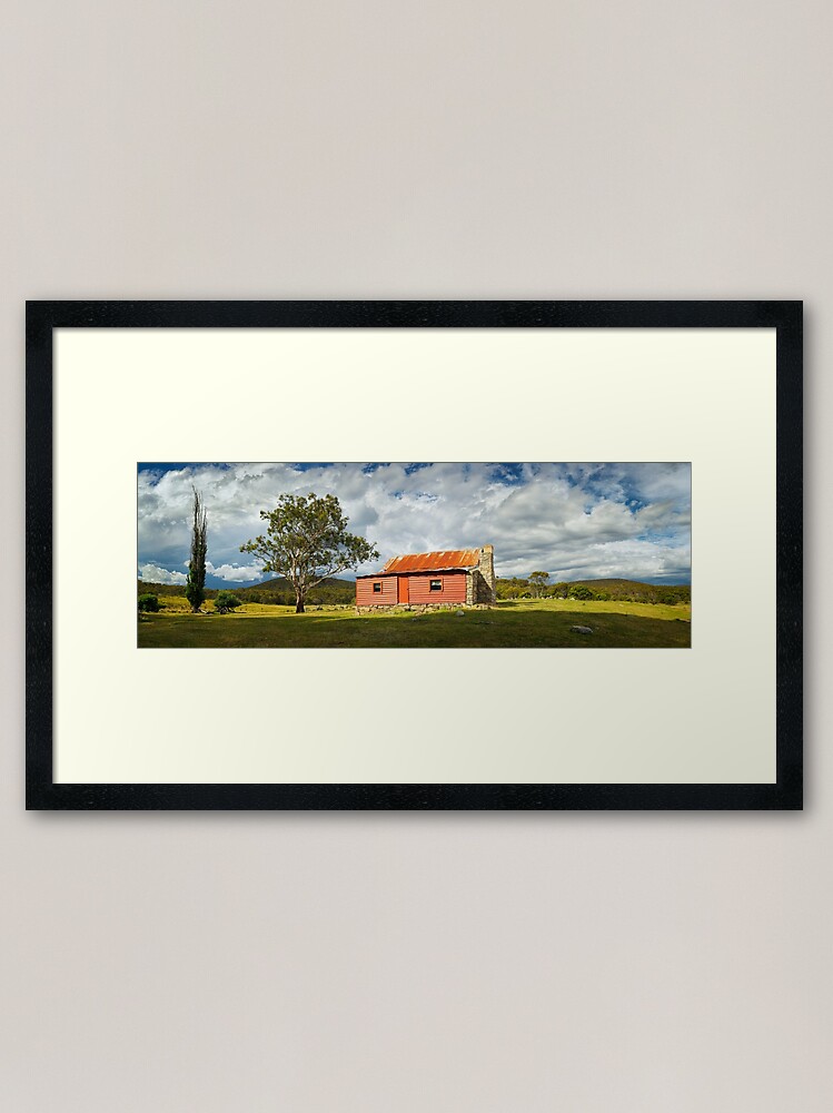 Alternate view of Westermans Homestead, Namadgi National Park, Australian Capital Territory Framed Art Print