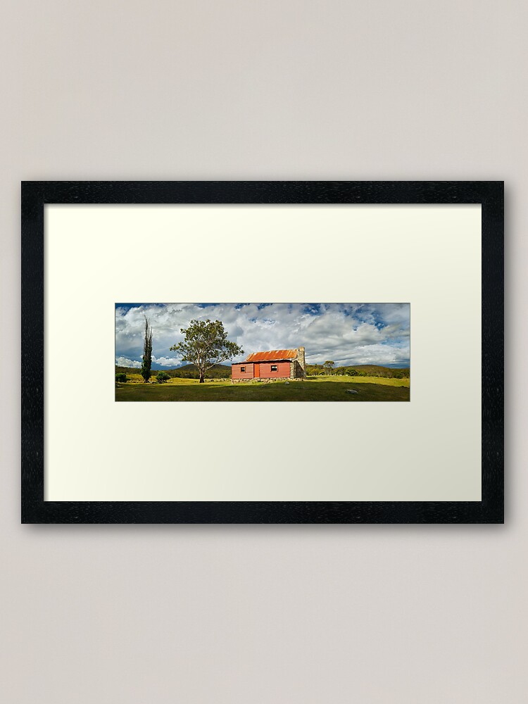 Thumbnail 1 of 7, Framed Art Print, Westermans Homestead, Namadgi National Park, Australian Capital Territory designed and sold by Chockstone.