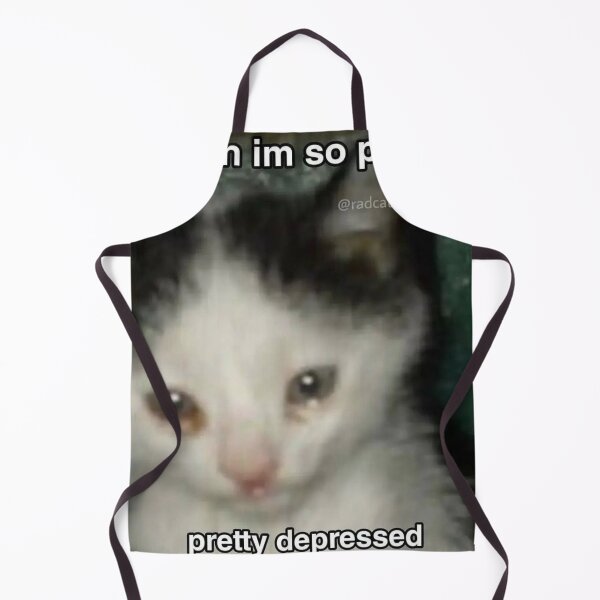 Item preview, damn i'm so pretty, pretty depressed | kawaii cat designed and sold by jassine11.