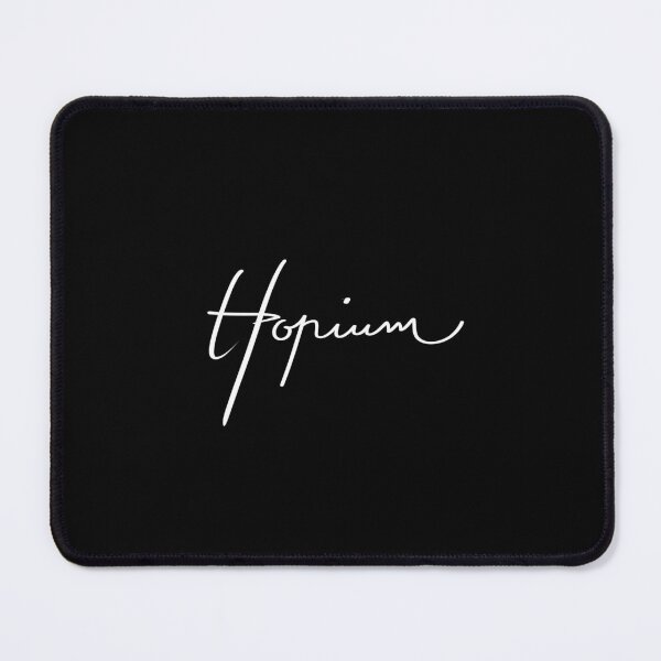 Item preview, hopium addicted cool design saying quote handwritten designed and sold by InmyOwnwords.