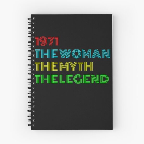 Item preview, 1971 The Woman The Myth The Legend Cool 51th Birthday Gift Funny Vintage Retro Style 51 Year Old Bday Gifts for Women designed and sold by anas667.