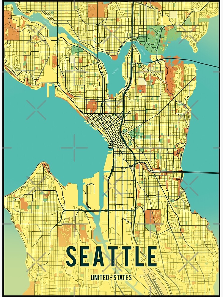 Seattle Area Map Printable