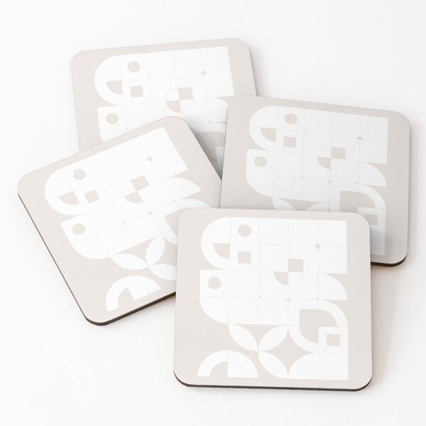 Item preview, White Geometry designed and sold by MDRNHOME.