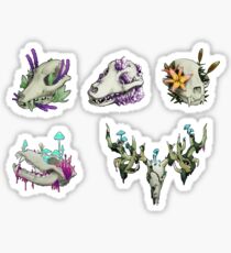 Mini Skull Prints Sticker