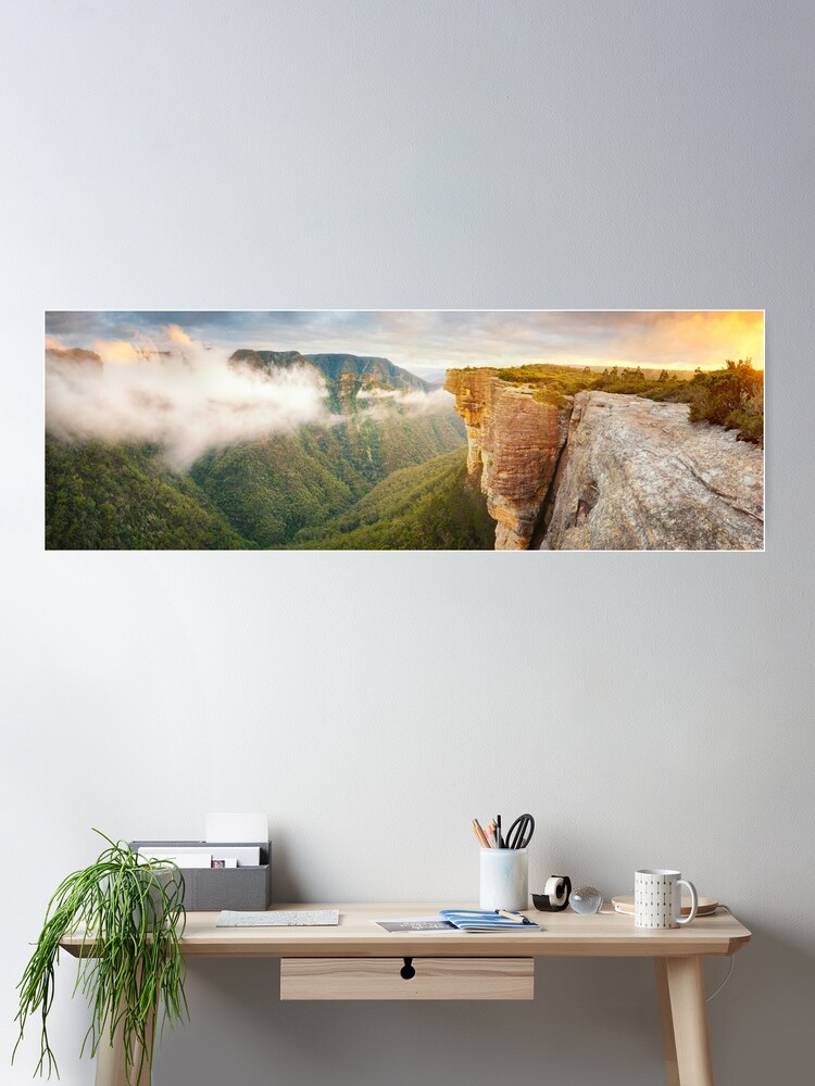 Thumbnail 2 of 3, Poster, Kanangra Walls, Kanangra Boyd National Park, New South Wales, Australia designed and sold by Chockstone.