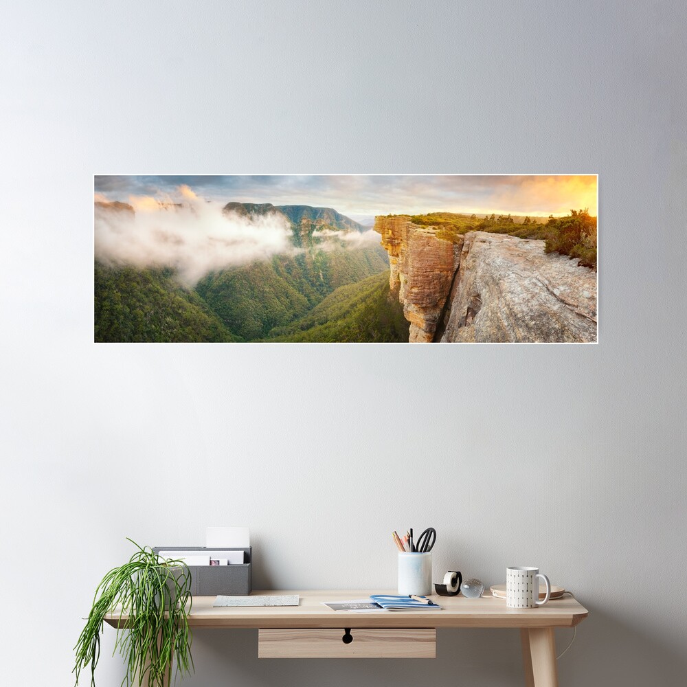 Kanangra Walls, Kanangra Boyd National Park, New South Wales, Australia Poster