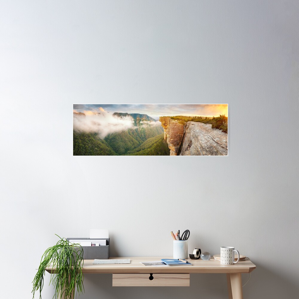Kanangra Walls, Kanangra Boyd National Park, New South Wales, Australia Poster