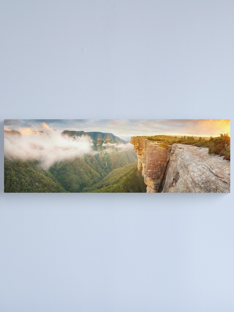 Alternate view of Kanangra Walls, Kanangra Boyd National Park, New South Wales, Australia Canvas Print
