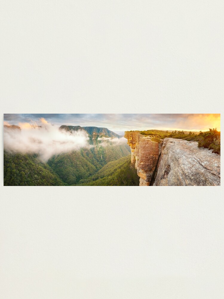 Thumbnail 1 of 3, Photographic Print, Kanangra Walls, Kanangra Boyd National Park, New South Wales, Australia designed and sold by Chockstone.