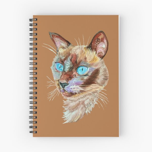 Item preview, Siamese Cat Portrait (Soft Pastel Painting)  designed and sold by MariaSibireva.