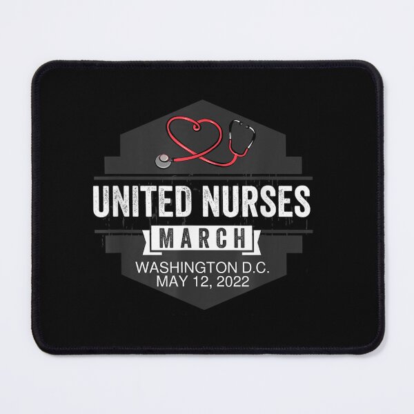Item preview, United Nurses March Safe Nurse Patient Ratios May 12 2022 designed and sold by DusyaIlyinishna.