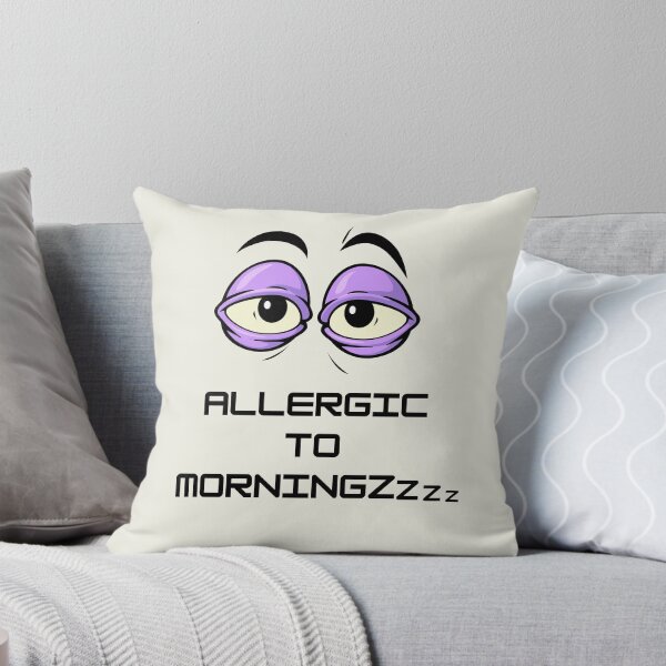 Item preview, Allergic To Mornings designed and sold by LiToDesignCo.