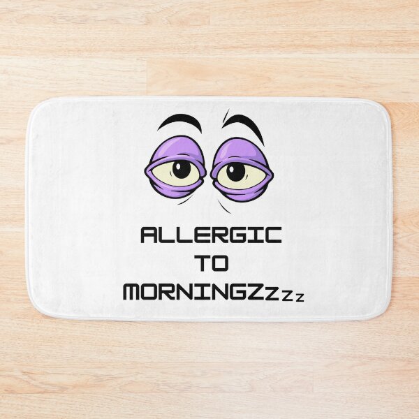 Item preview, Allergic To Mornings designed and sold by LiToDesignCo.