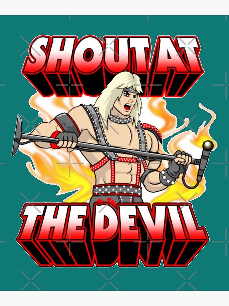 Disover Shoutat The Devil 1 Premium Matte Vertical Poster