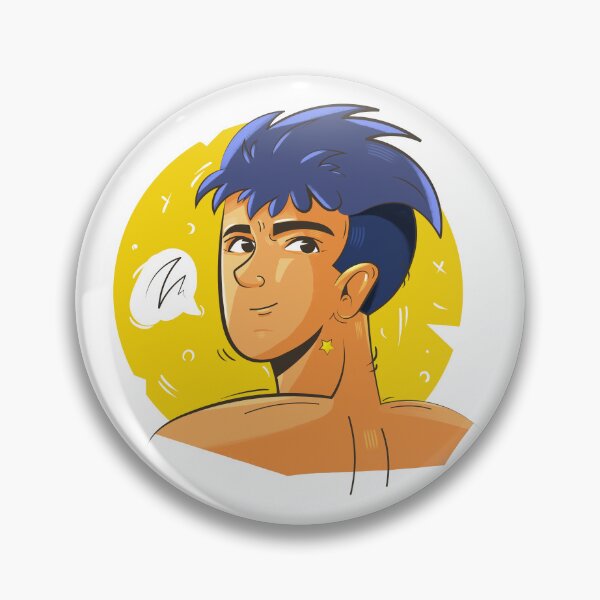 Item preview, Cool Guy old anime style designed and sold by Ranedel.