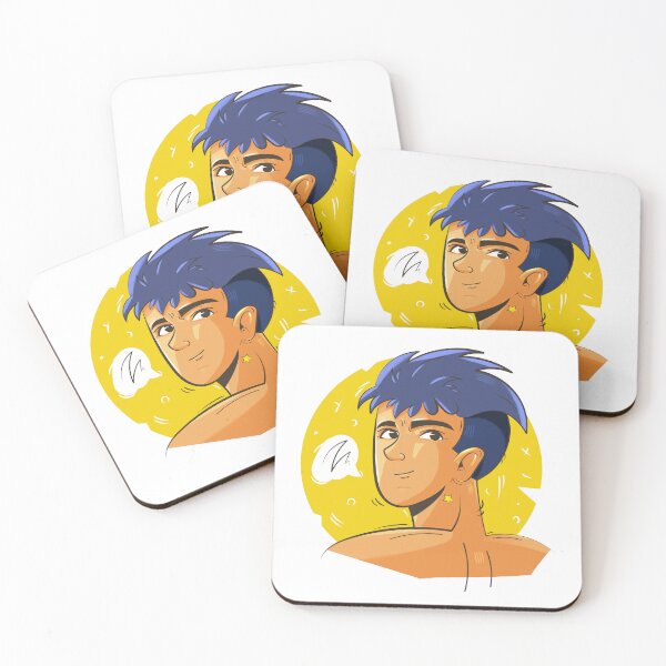 Item preview, Cool Guy old anime style designed and sold by Ranedel.