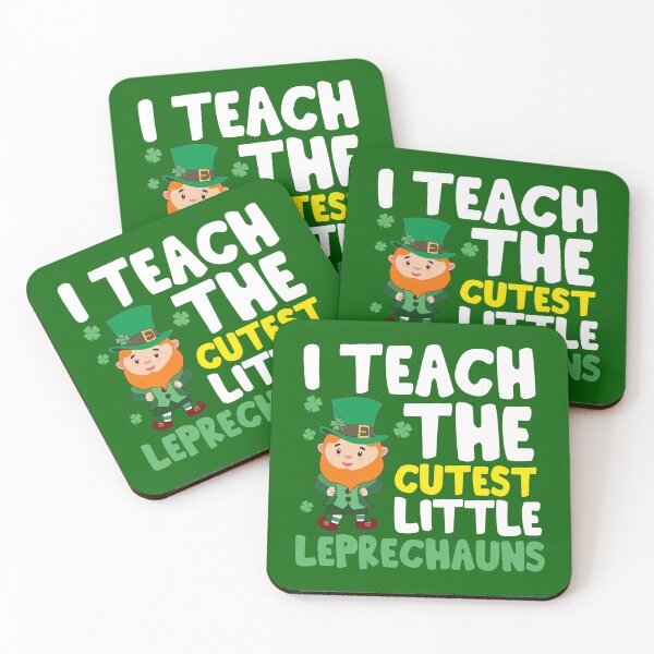 Item preview, Teacher I Teach The Cutest Little Leprechauns St Patricks Day school cute  designed and sold by alenaz.