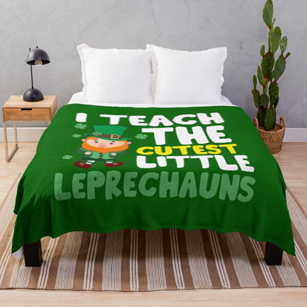 Item preview, Teacher I Teach The Cutest Little Leprechauns St Patricks Day school cute  designed and sold by alenaz.