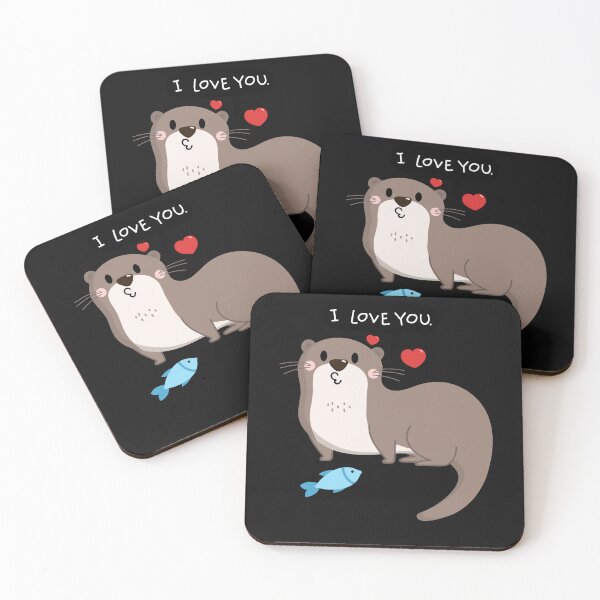 Item preview, Significant Otters spiral notebook designed and sold by Dailyanimal.