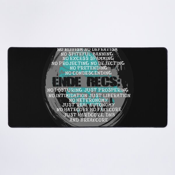 Item preview, ENDE Records Manifesto designed and sold by TonieHayes.