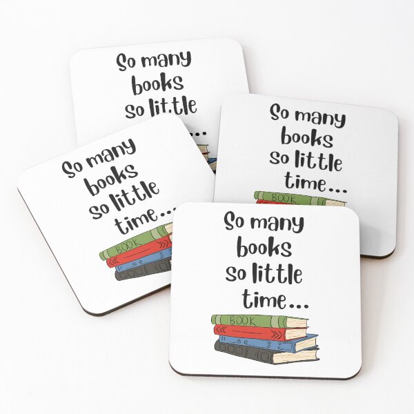 Item preview, So many books so little time, funny book lovers sticker, Felled in books and no time to read them all, sarcastic reader's  designed and sold by kind4you.