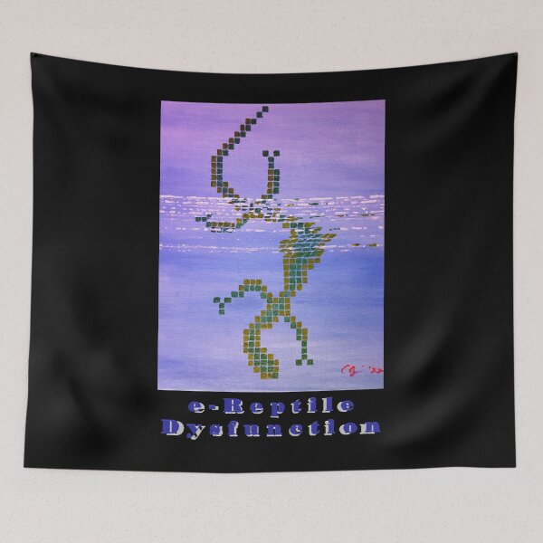 Item preview, e-Reptile Dysfunction designed and sold by TonieHayes.
