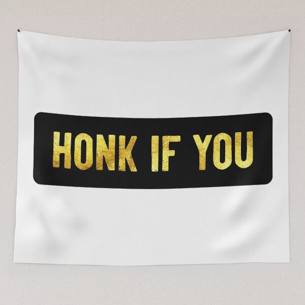 Item preview, Honk If You Funny Helmet designed and sold by Sour Soul.