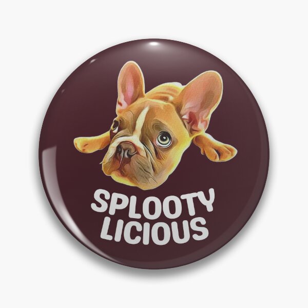 Item preview, Splooty-licious Frenchie - Splooting Golden Brown French Bulldog Puppy Art  designed and sold by Cawaiico.