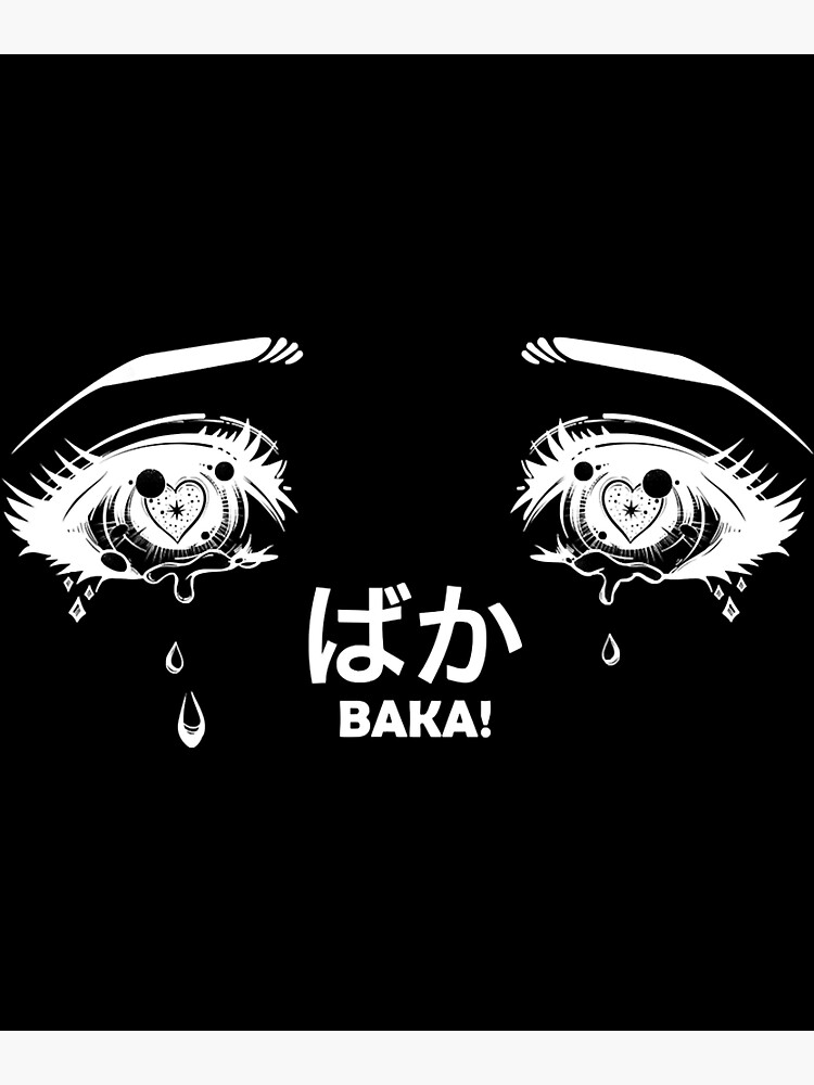 "Anime Eyes TShirt Kawaii Pastel Goth Yandere Aesthetic" Photographic