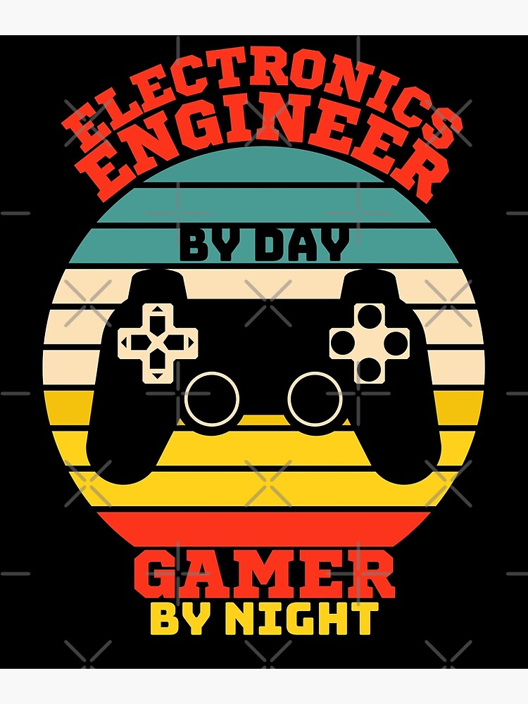 Funny Electronics Engineer Gaming Vintage - video games lovers Funny Electronics Engineer Gaming Vintage - video games lovers