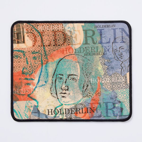 Item preview, Friedrich Hölderlin Portrait, famous poet designed and sold by Mauswohn.