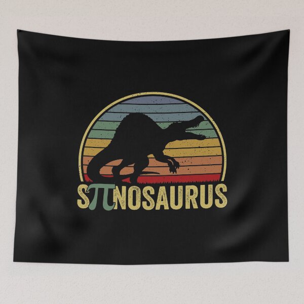 Item preview, Pi Day Dinosaur Spinosaurus Pun Funny designed and sold by mBshirts.