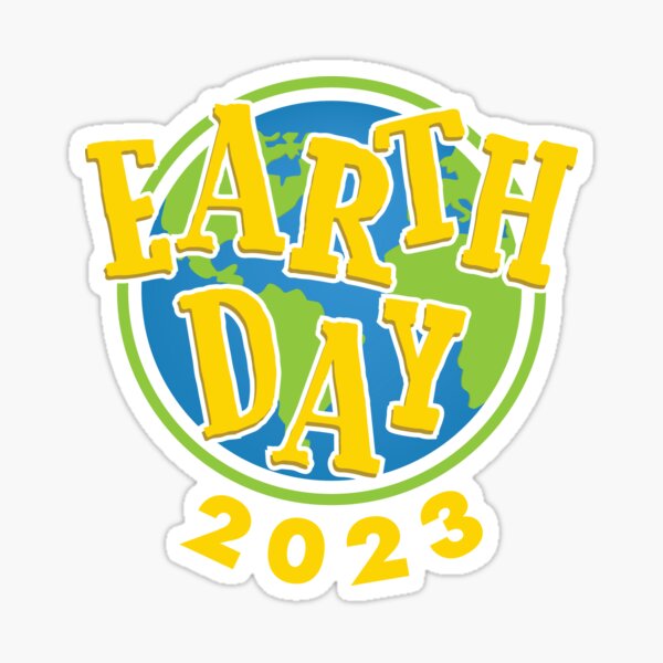 "Earth Day 2023 " Sticker for Sale by jtrenshaw Redbubble