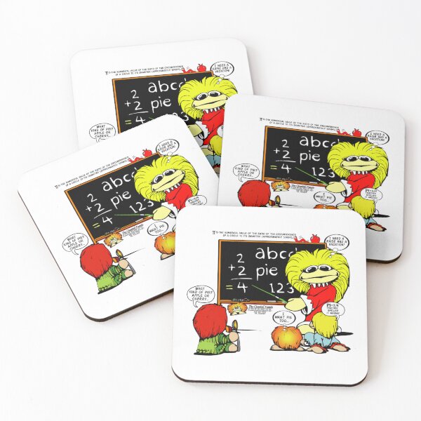 Artikelvorschau, Clamkin Family Cartoon.... 3.14 pi und Cherry Pie und der frustrierte Mathelehrer entworfen und verkauft von Bruce Ingrassia.