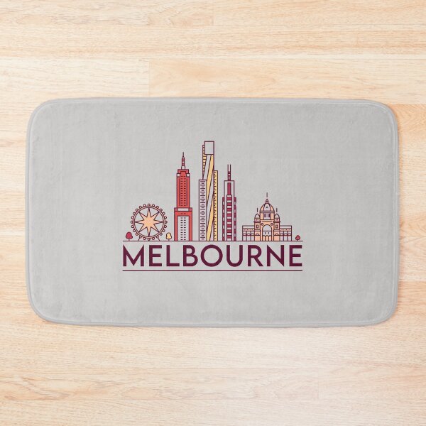 Item preview, Melbourne cityscape designed and sold by chrlalexandru.