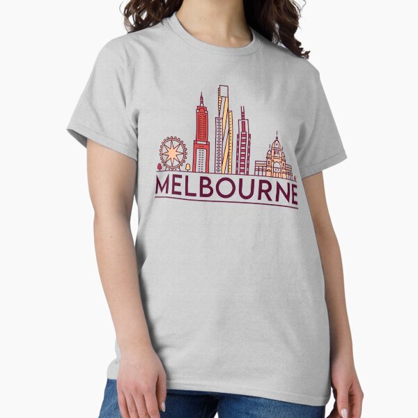 Item preview, Melbourne cityscape designed and sold by chrlalexandru.