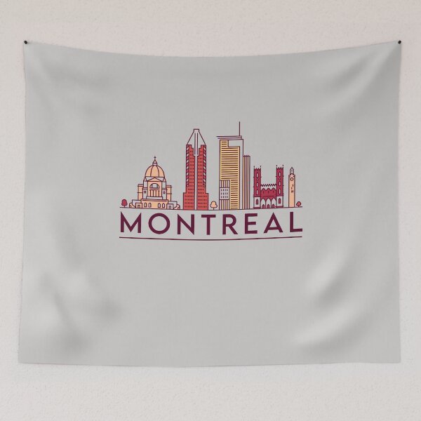 Item preview, Montreal cityscape designed and sold by chrlalexandru.