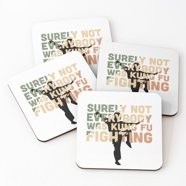 Item preview, Surely not everybody was Kung fu fighting funny vintage designed and sold by SamXDesigns.